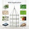 Ipower 2ft 4 Layer Collapsible Mesh Hydroponic Drying Rack Net w/ Clips GLDRYRD2L4 - alternate 5